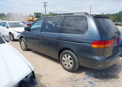 2003 Honda Odyssey Ex-L from USA, damaged, VIN 5FNRL18953B139506